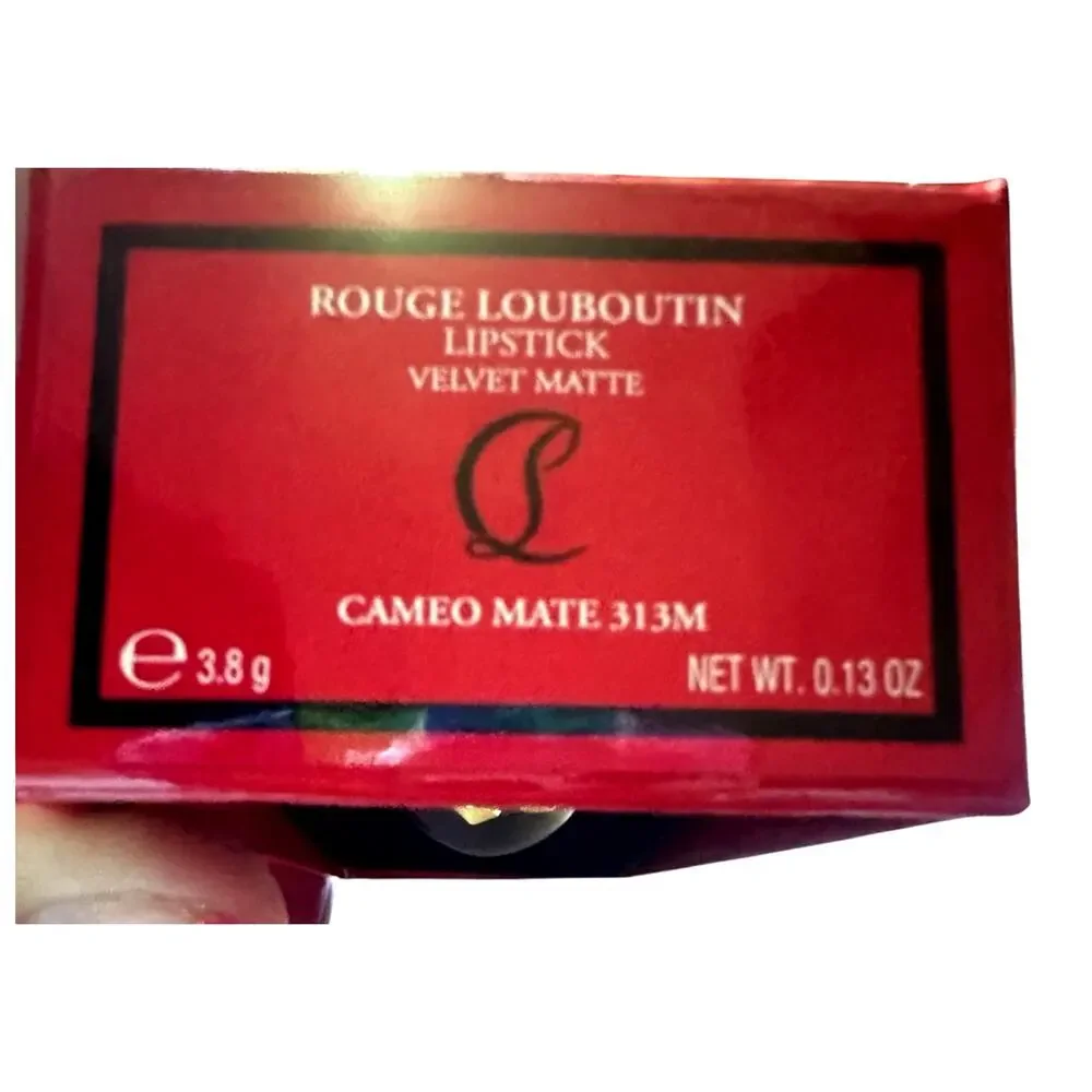 Christian Louboutin Rouge Louboutin Velvet Matte Lipstick – Cameo Mate 313M